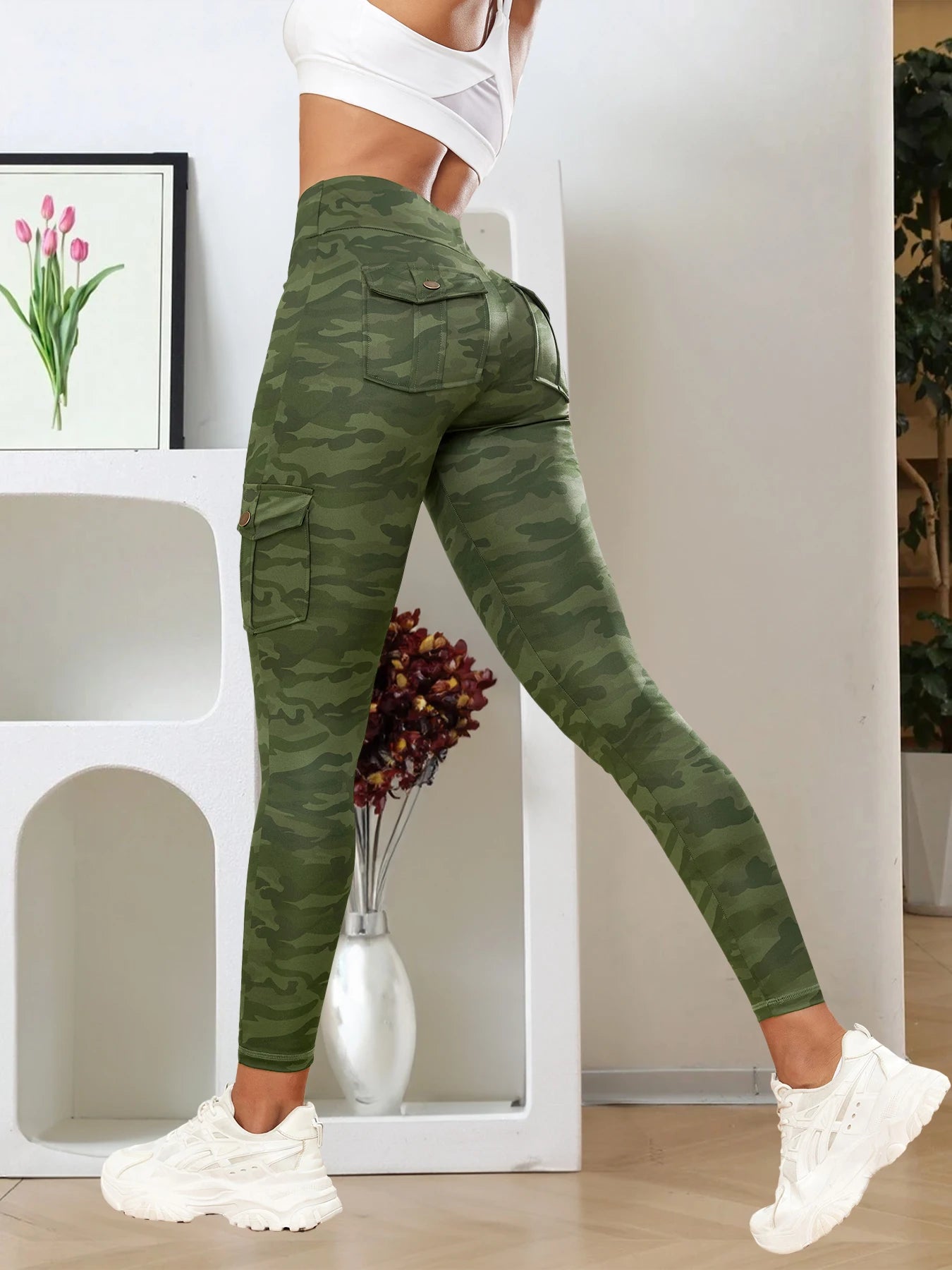 Yoga Leggings mit Taschen